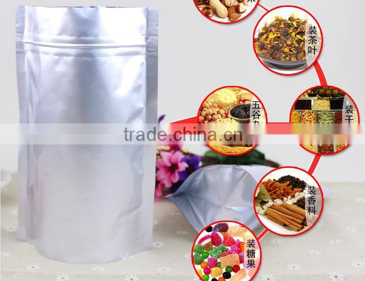 food packaging plastic bag with zipper