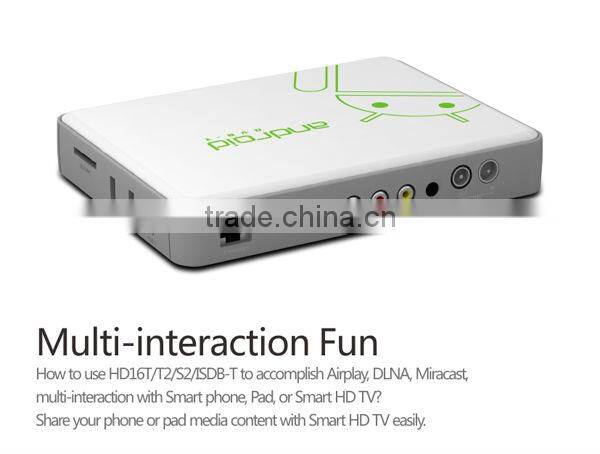 amlogic 8726 M3 tv box IPTV SET TOP BOX 1080p android tv box dvb t2