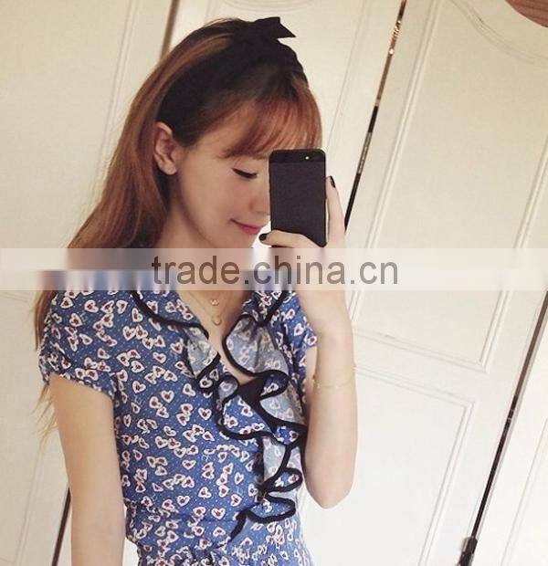 YA New Cute Girls and Women Bowknot Hairbands Turban Knot Rabbit Headband Headwrap Top Cloth Headwear Hair Accessories