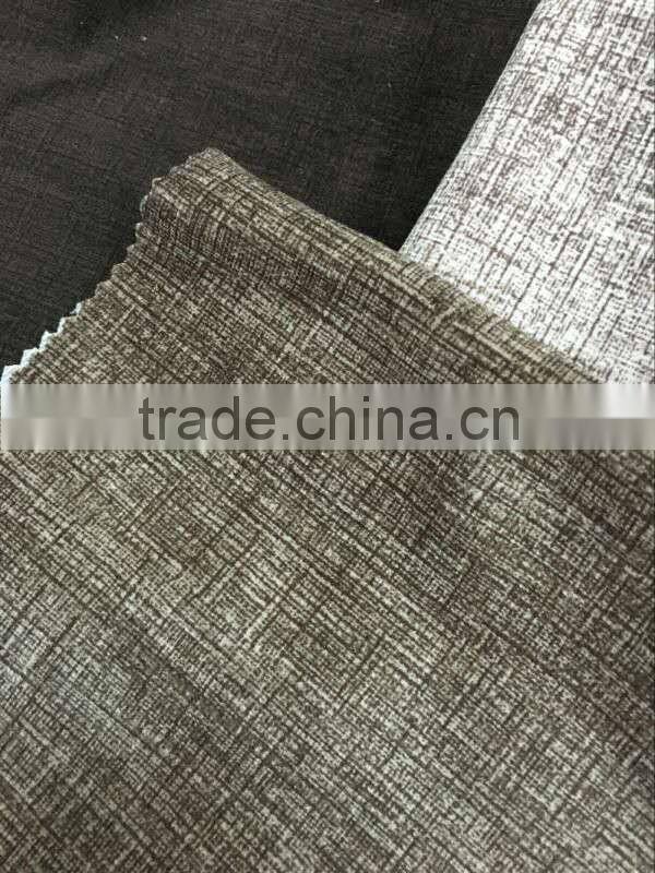 Velvet Fabric 100% Polyster Tela Home textile Sofa Fabric, Cushion