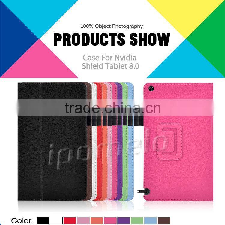 Cusotmized fashion design leather tablet case for Nvidia Shield Tablet