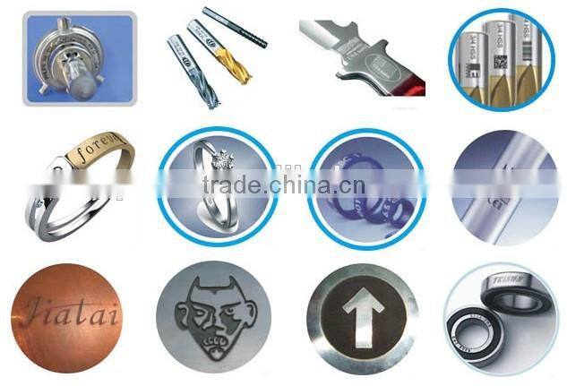 Safety Seals Fiber 20W Laser Marking Machine for Ring JPF-20W