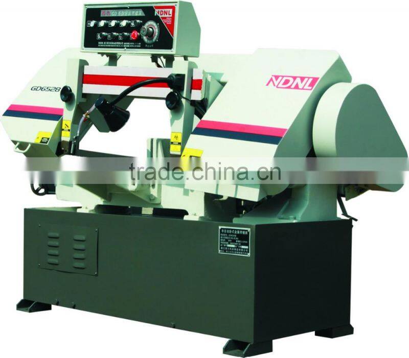 Horizontal Alloy Steel Band Saw GD6528 engineers available to service machinery overseas