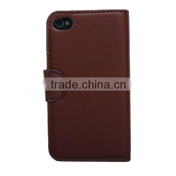 Leather for iphone case id holder