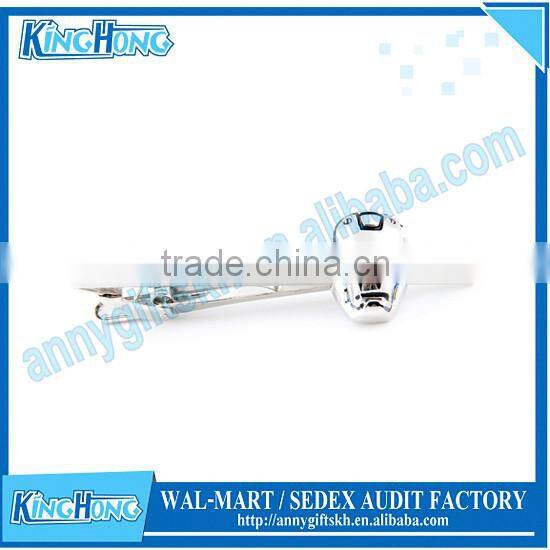 Shiny tie clip two sides color tie clip business occasion tie clip