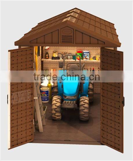 Wholesale new arrival garden shed with plastic connecter from china