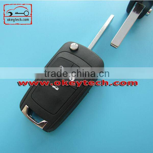 Okeytech chevrolet cruze key cover chevrolet cruze 3 buttons remote key shell for chevrolet cruze key