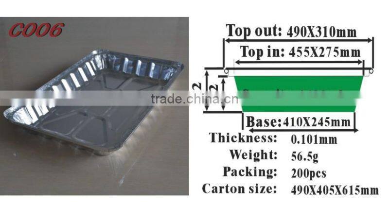 good quality aluminum foil container C006