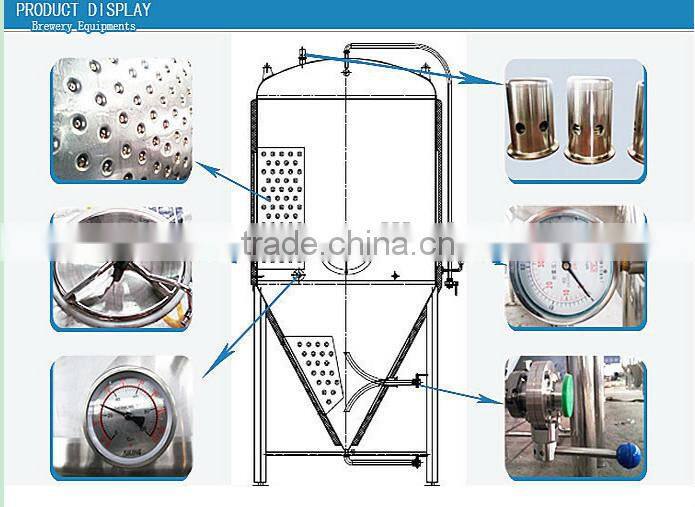 Copper mashing tank small brewery equipment 300L,400L,500L,600L beer brewery equipment