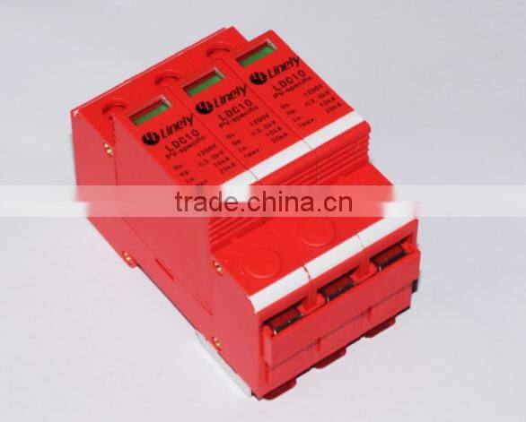 LDC 10KA Photovoltaic dc lightning protection suitable for PV DC system lightning protection