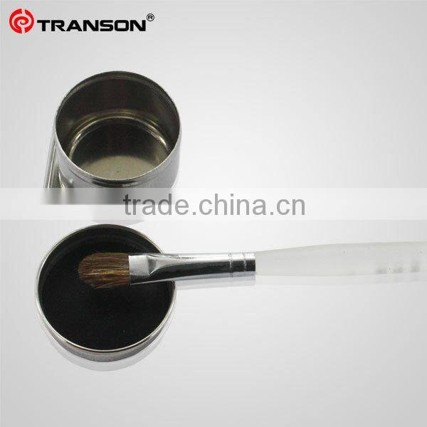 Transon333 Single Medium Size Stainless Steel Metal Painting Palette Cups/Dipper with sealed lid for Artist's Painting