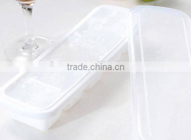 hot sale Creative Square Shape Silicone Fruit Ice Cube Maker Bar Kitchen Accessories Ice Cube Mold