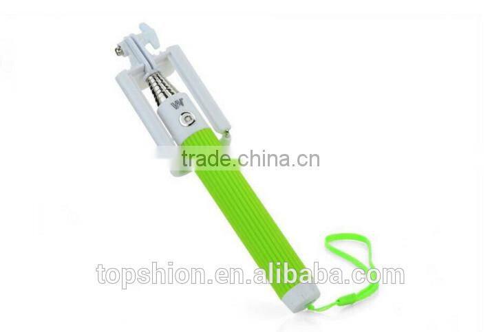 Foldable selfie stick monopad with bluetooth 2015 new product