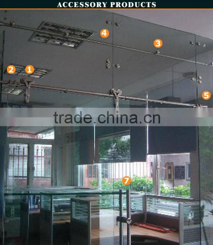 Huajian doors manufacturers sliding door wheels roller bearing hardware system