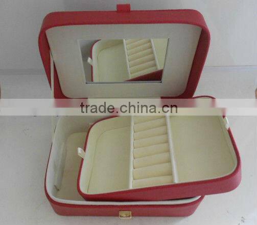 Leather Wonman Jewelry Case