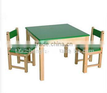 Solid Pine kids study table chair