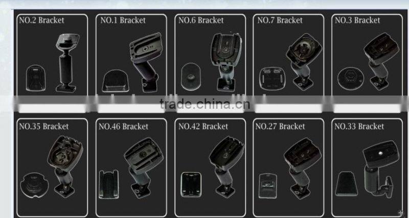 GERMID rear view mirror auto lcd monitor with parking sensors and digital compass