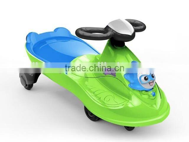 Kids Cartoon Easy Roller Ride on Swing Car