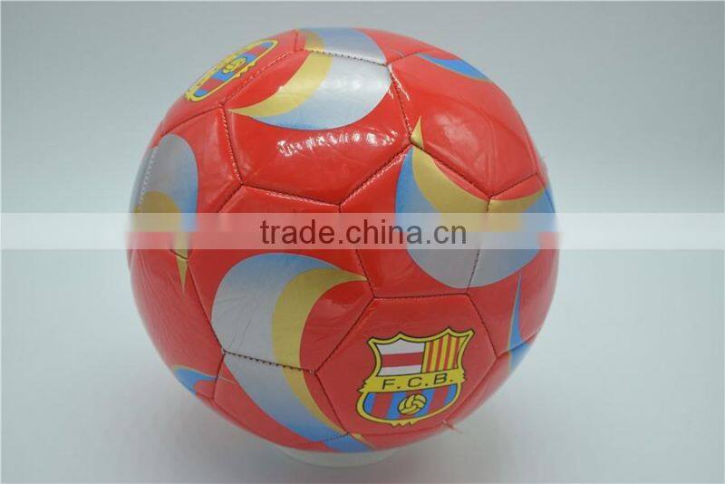 beautiful color pvc soccer football for training and match