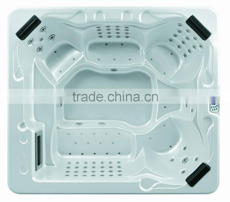 7 personsoutdoor 7 persons hot tub whirlpool outdoor spa with 32'' LCD TV M-3346