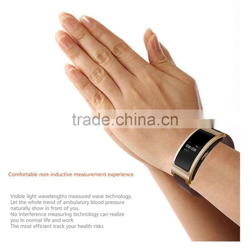 medical care smart bracelet CK11 heart rate blood pressure monitor fitness tracker smart wristband Bluetooth 4.0 Pedometer