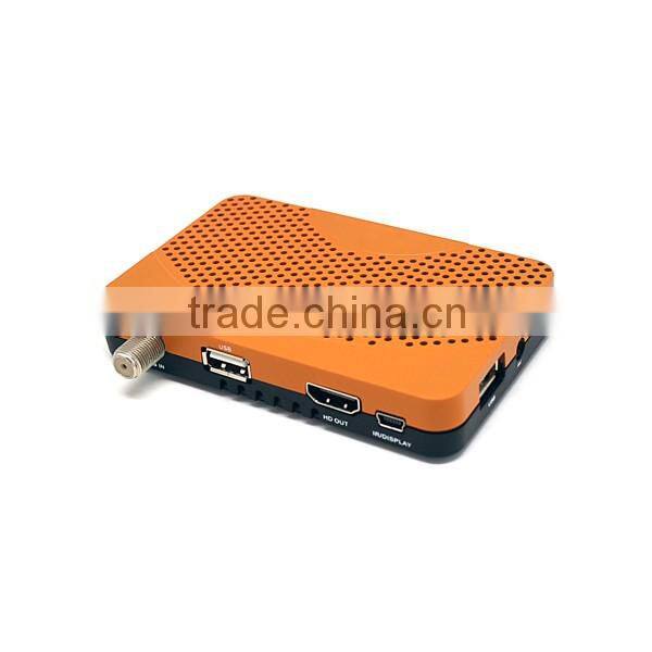 Factory directory price HD MINI DVB S2 satellite receiver with IKS BISS IPTV POWERVU GSCAM
