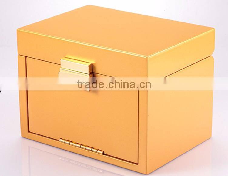 Custom design handmade wooden gift box for jewelry packaging