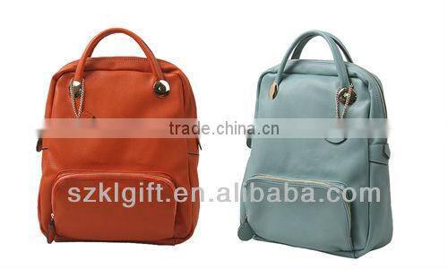Designed Fashionable Camel Backpack for College Girls