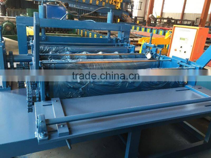 simple slitting and cut to length line