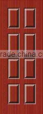 Cheap price 3.2mm natural veneer/melamine/white painted door skin