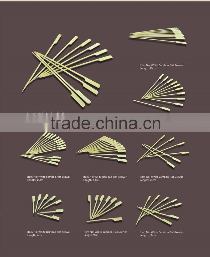 Hot sale wooden bbq skewers