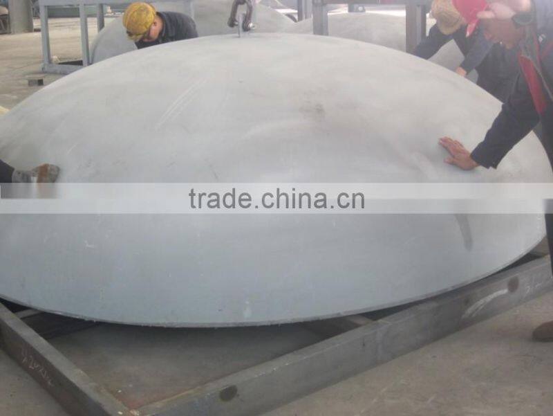 steel tubing galvanized pipe hemisphere end cap