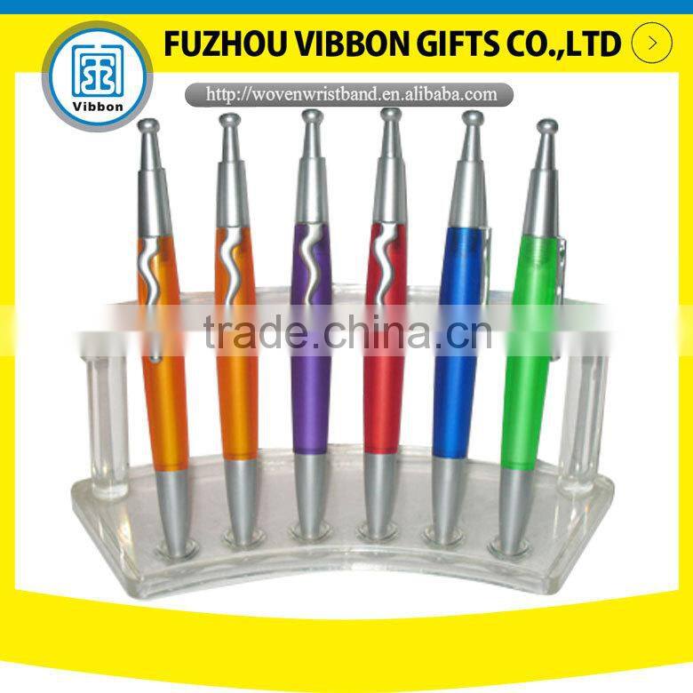 fashion promotion ball pen with custom logo for sale