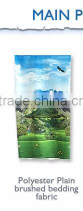 Latest Design Chinoiserie 100% polyester microfiber bed sheet fabric