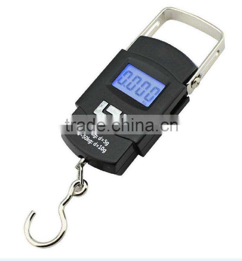 Portable LCD Electronic Digital Pocket Hanging Hook Scale 20g-40kg 20g 40kg Fishing Weight luggage scale