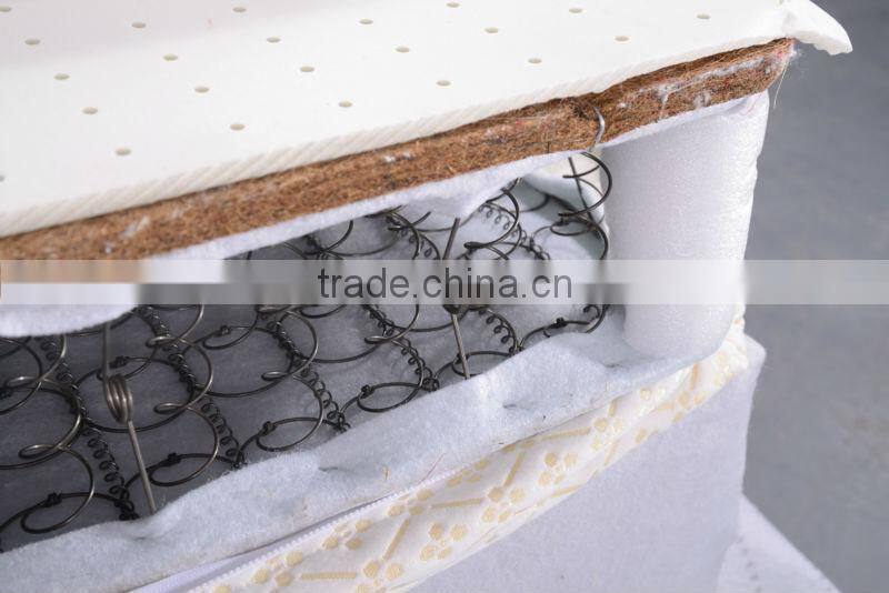 Pillow Top Double Sided Bonnel Spring Plush Bed Mattress