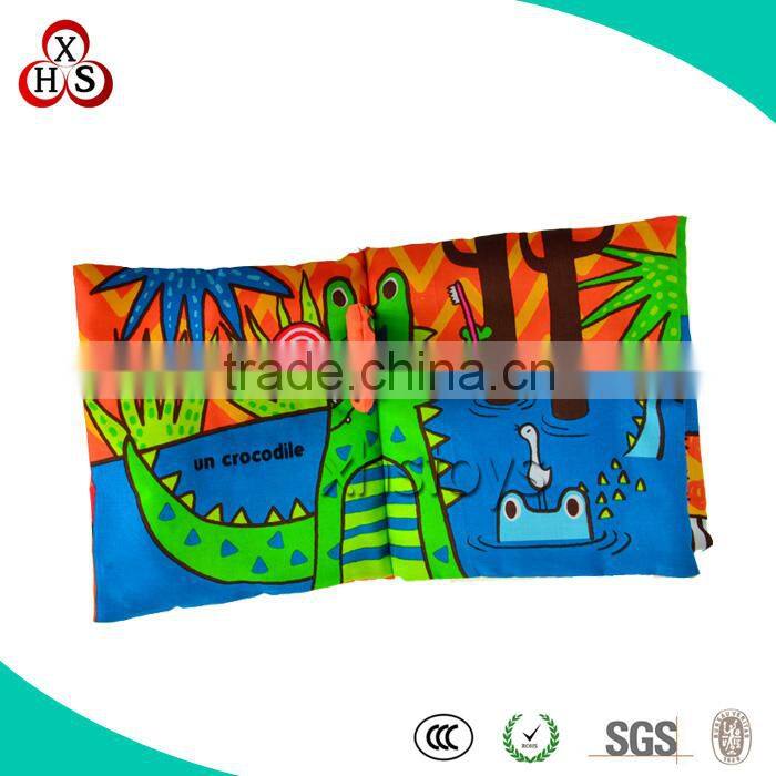 Custom High Quality Children Printing Cloth Book for Enlighten Education