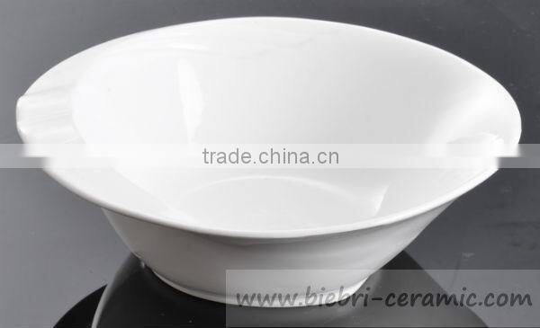 Super White High Quality Made In China Salad Bowls Ceramic