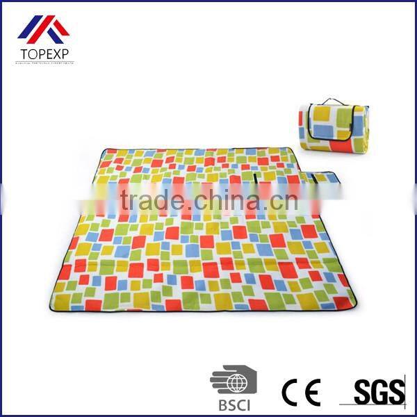 Colorful Printed Picnic Blanket Digital Printed Blanket