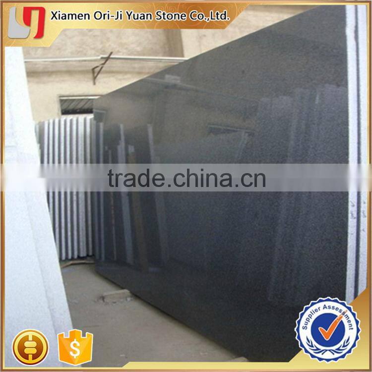 Special manufacture high quality black galaxy granite slabs