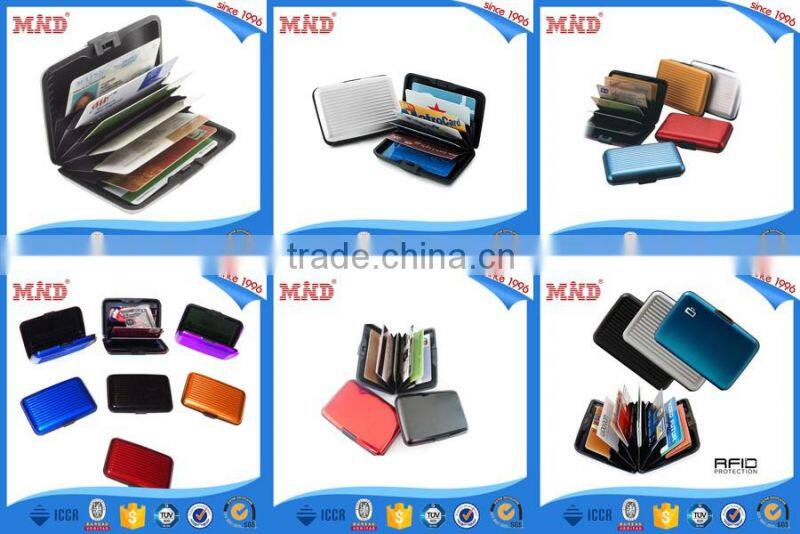 MBW14 RFID Blocking Aluminum ID business Credit card holder