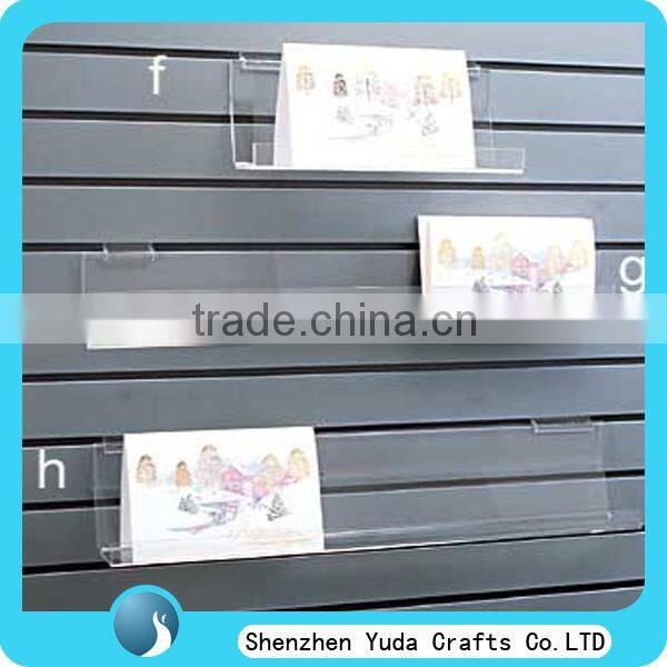 different size greeting card holder slatwall offer various acrylic greeting card holder slatwall plexiglass brochure holder