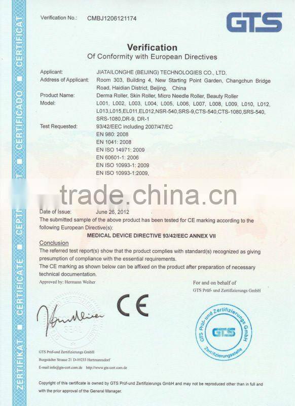 High cost-effective shrink pores mym electric dermo pen EL011