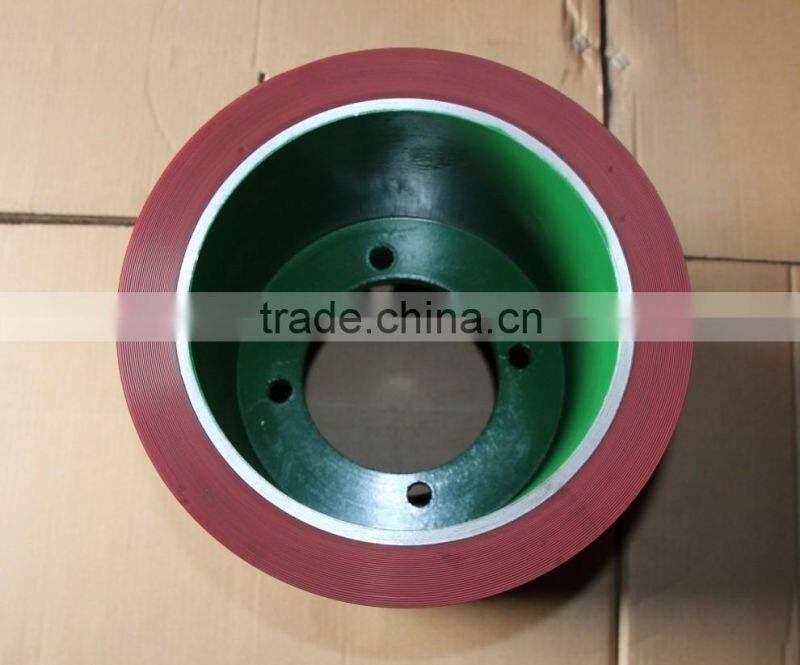 10" iron drum rice husking rubber roller