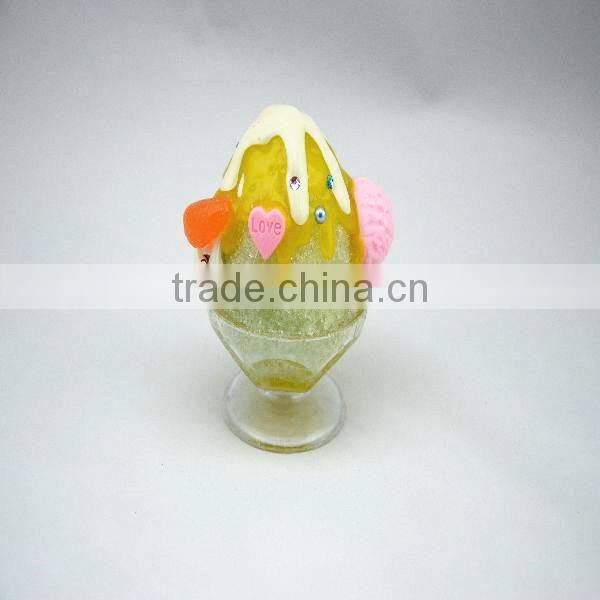 The simulation ice cream pendant / Fake ice cream cup handbags accessories