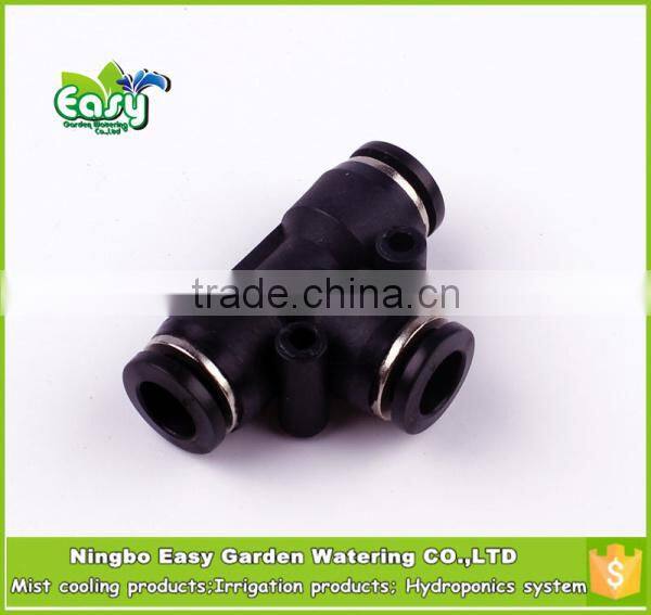 6mm Pneumatic Quick slip lock Tee connector.Quick connector.pneumatic Tee fitting. for hydro-pnuematic technology