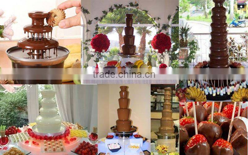 22 hot sale famous chocolate fondue fountain maker