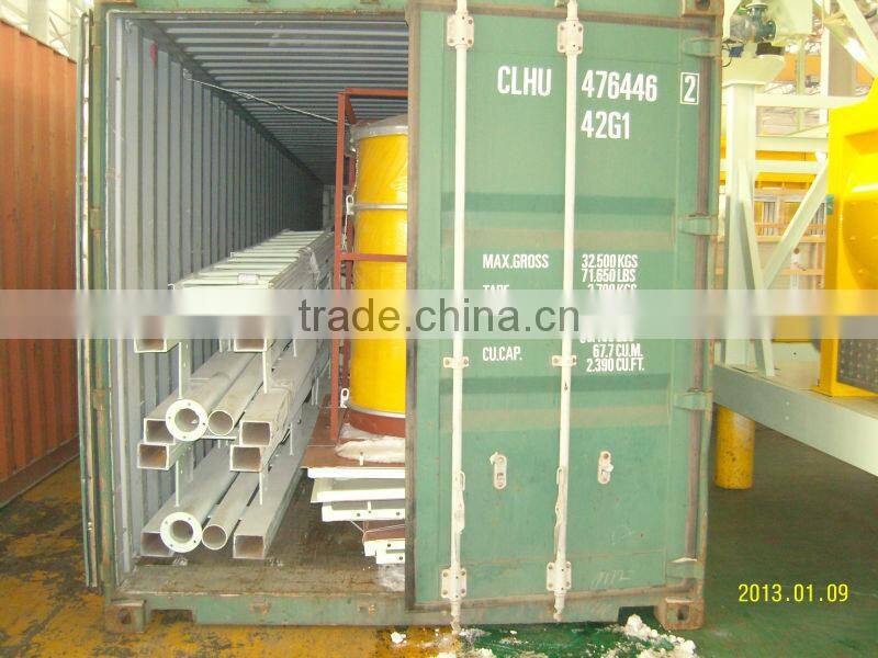 100 ton cement store silo low price with foundation design piece type