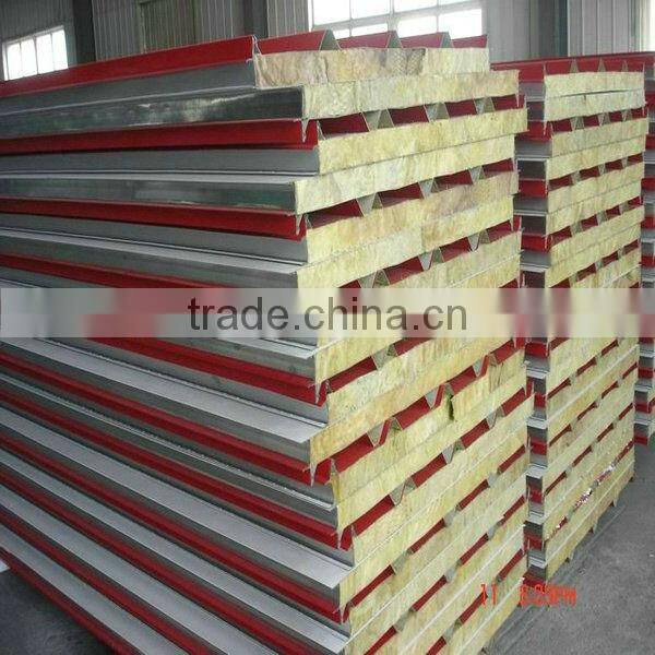 ROOF rock wool sandwich panel for sale