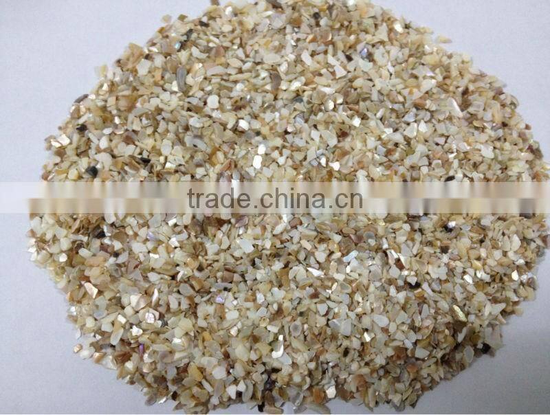Crushed Mother of Pearl Shell Chips for Terrazzo